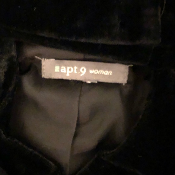 Apt. 9 Women’s Velvet Jacket - Picture 3 of 8